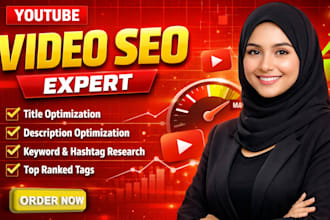 be your youtube video SEO specialist