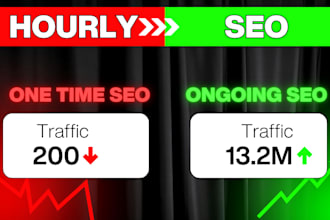 do hourly basis seo for your website