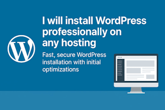 install wordpress professionally on any hosting