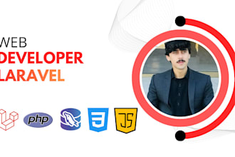 develop a professional laravel website with full functionality and modern design