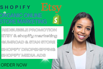 promote redbubble etsy gumroad stan store setup etsy digital product
