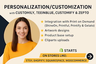 do product personalizer on zepto, customily kickflip and shopify print on demand