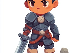 draw simple 2d game characters