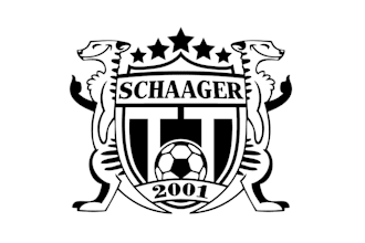 make unique schaager club logo in a cool funny way