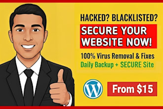 do wordpress malware removal, fix pharma hack and remove blacklist