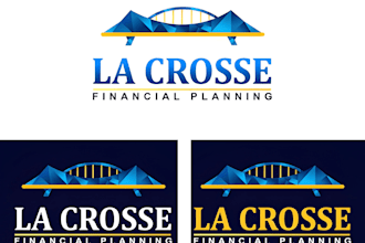 do unique credit repair consulting accounting financial logo design