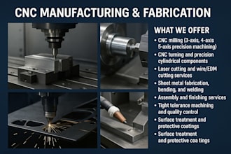 be your cnc manufacturing and fabrication partner