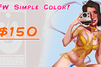 create an nsfw pic of your oc or game character