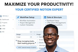 do notion dashboard and workspace setup