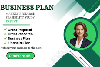 do investor ready market research, business plan, and feasibility study reports