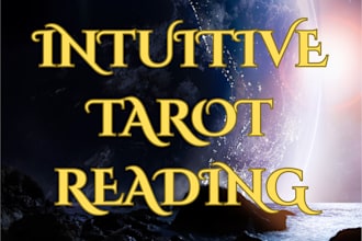 create an intuitive tarot reading