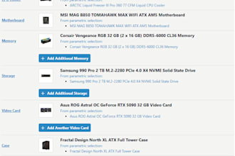 pick PC components for your build