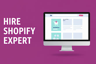 design, redesign, fix, customize, edit shopify store