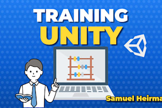teach you unity and csharp, step by step training