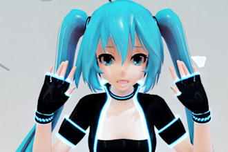 create, fix, edit or rigging any 3d model, including mmd, vrm warudo and vrchat