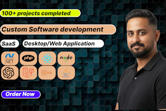 develop custom ai software and saas web applications