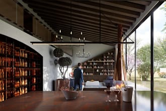 layout 3d interior home,hardwood floor,ceiling design,lumion render,tasting area