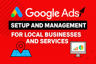 setup high converting google ads campaign for local services