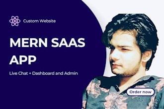 be your mern stack developer for full stack website development
