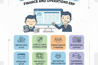 help you in microsoft dynamics 365 finance and operations erp