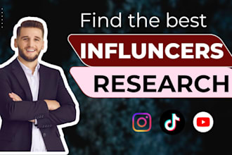 find best influencers list on instagram,youtube,tiktok for influencer marketing