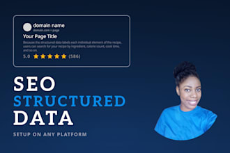 setup SEO structured data rich result
