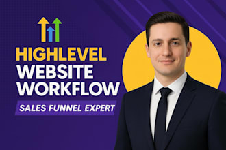 do gohighlevel workflow automation, go high level funnels, ghl website expert