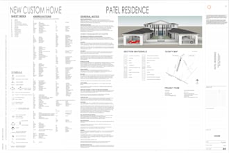create detailed architectural floor plans, construction sets mep permit ready