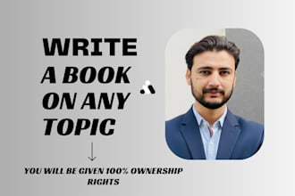 write a book on any topic