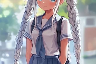 design a anime character