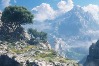 create environment concept art
