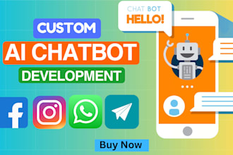 build advanced ai chatbots for instagram, whatsapp, messenger, and your website
