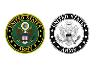 design professional vintage, patch, military tactical, and badge logo