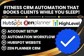 do gohighlevel fitness coach workflow automation hubspot website zen planner crm