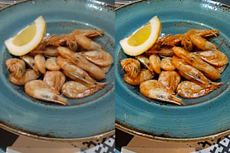 retouch food and dishes for your business