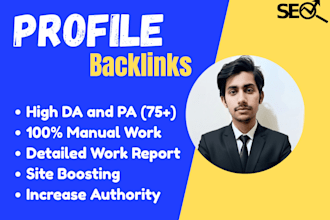 create profile backlinks, safe links for SEO link building