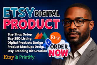 etsy seo, etsy digital products, etsy shop set up, etsy digital product design