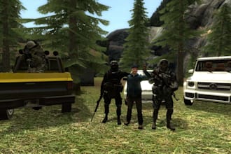 develop ai, vehicle and weapons for fivem, arma, 3, rust and dayz mods