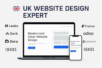 build looka dorik dora duda framer vendasta odoo ionos ecommerce website design