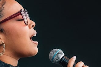 female gospel singer songwriter, music producer, lyricist, gospel, worship song