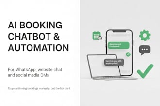 automate your bookings with zapier make whatsapp and ai chatbots