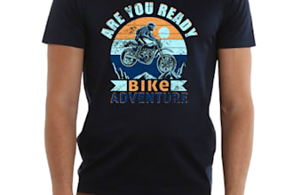 design a high quality trendy and print ready t shirt graphic