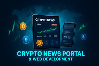 create a modern crypto landing page for your token or project