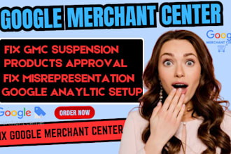 setup gmc fix google merchant center suspension gmc shopping ads reinstatement