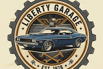 do create a design automotive, garage and car wash logo