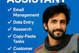 do data entry and virtual assistant work