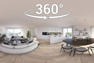 create 360 virtual tour and 360 panorama