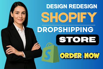 shopify store design brand logo winning product research