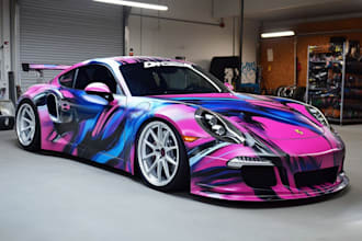 car wrap design, van wrap design, vehicle wrap, van wrap