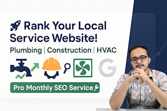 do monthly local SEO for roofing plumbing and construction businesses